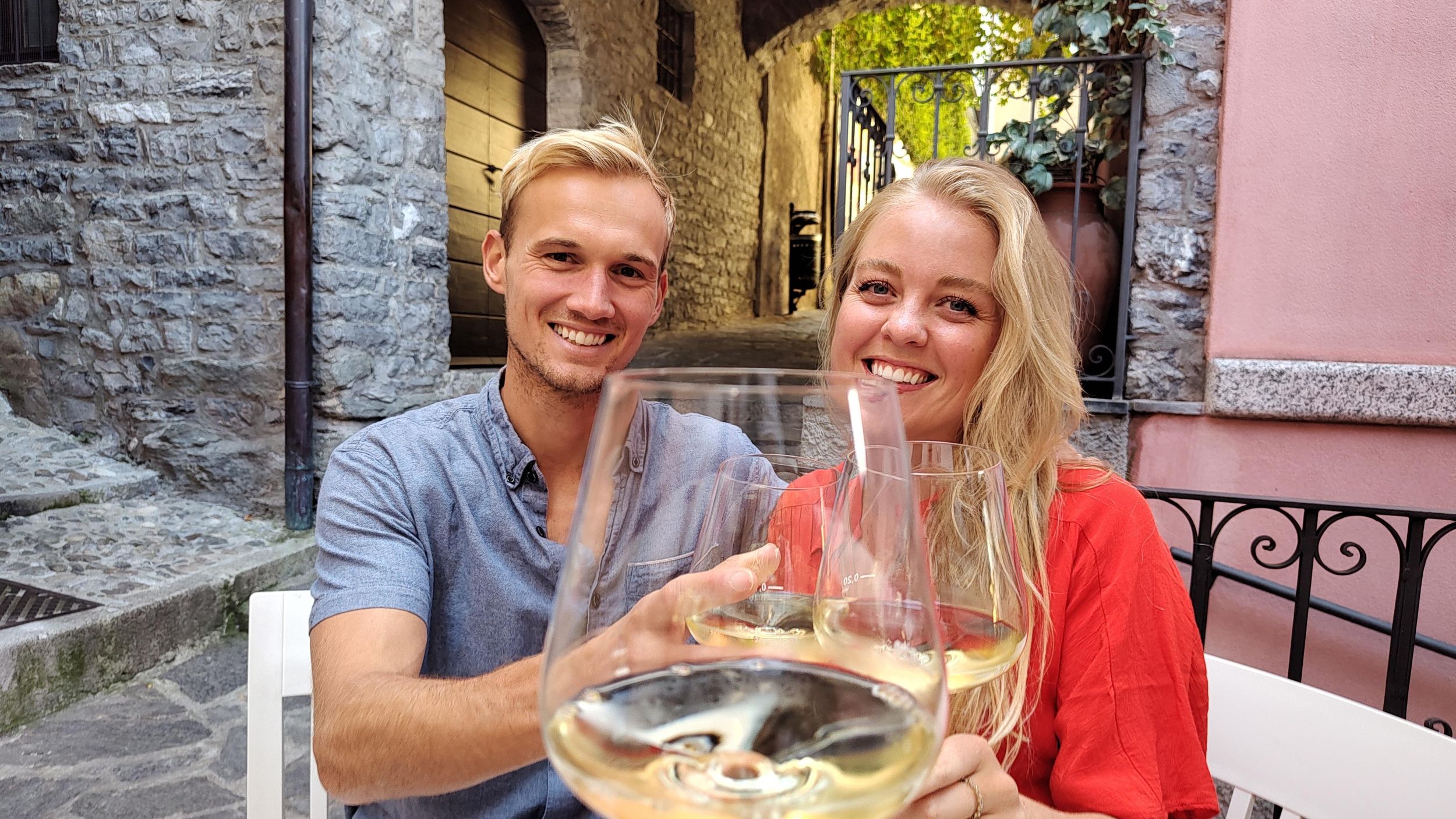 Varenna: Geführter Rundgang mit Wein- und Essensverkostung