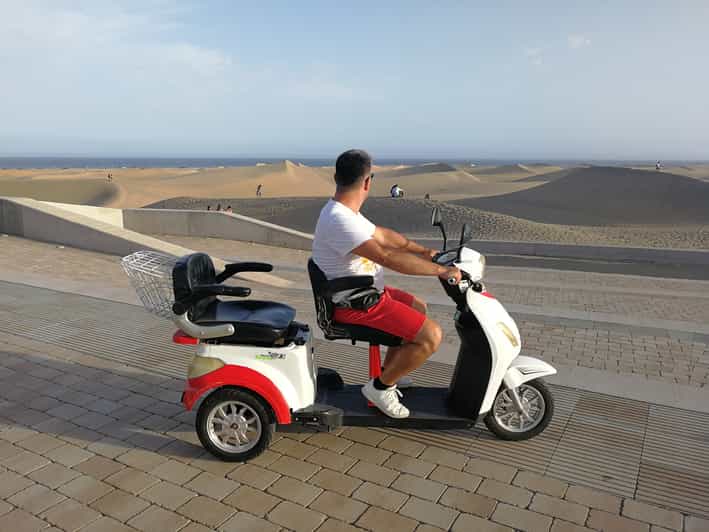 Maspalomas verhuur van escooters op drie wielen voor gehandicapten GetYourGuide