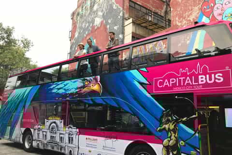 mexico city downtown and polanco city tour in panoramic bus