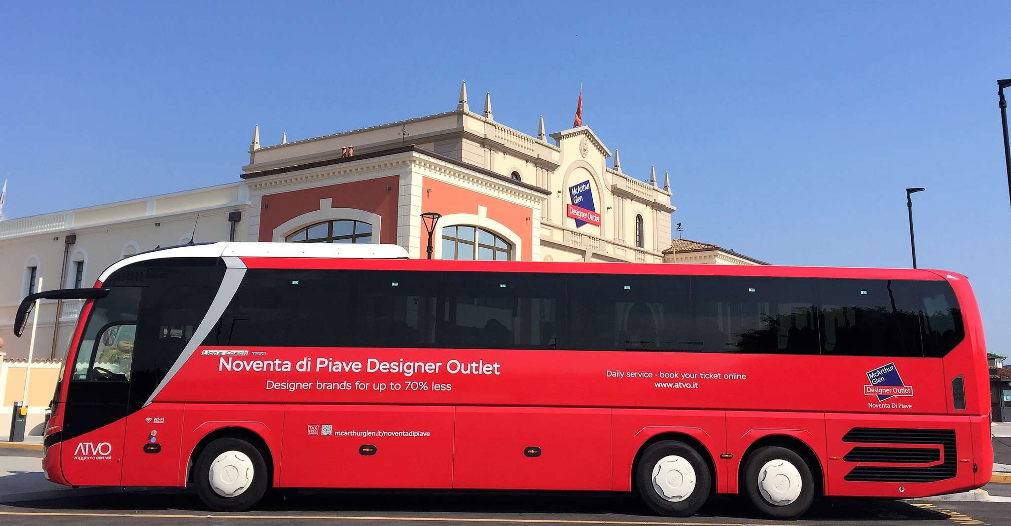 Jesolo Lido, Express Bus nach Noventa di Piave Designer Outlet - Hizvo