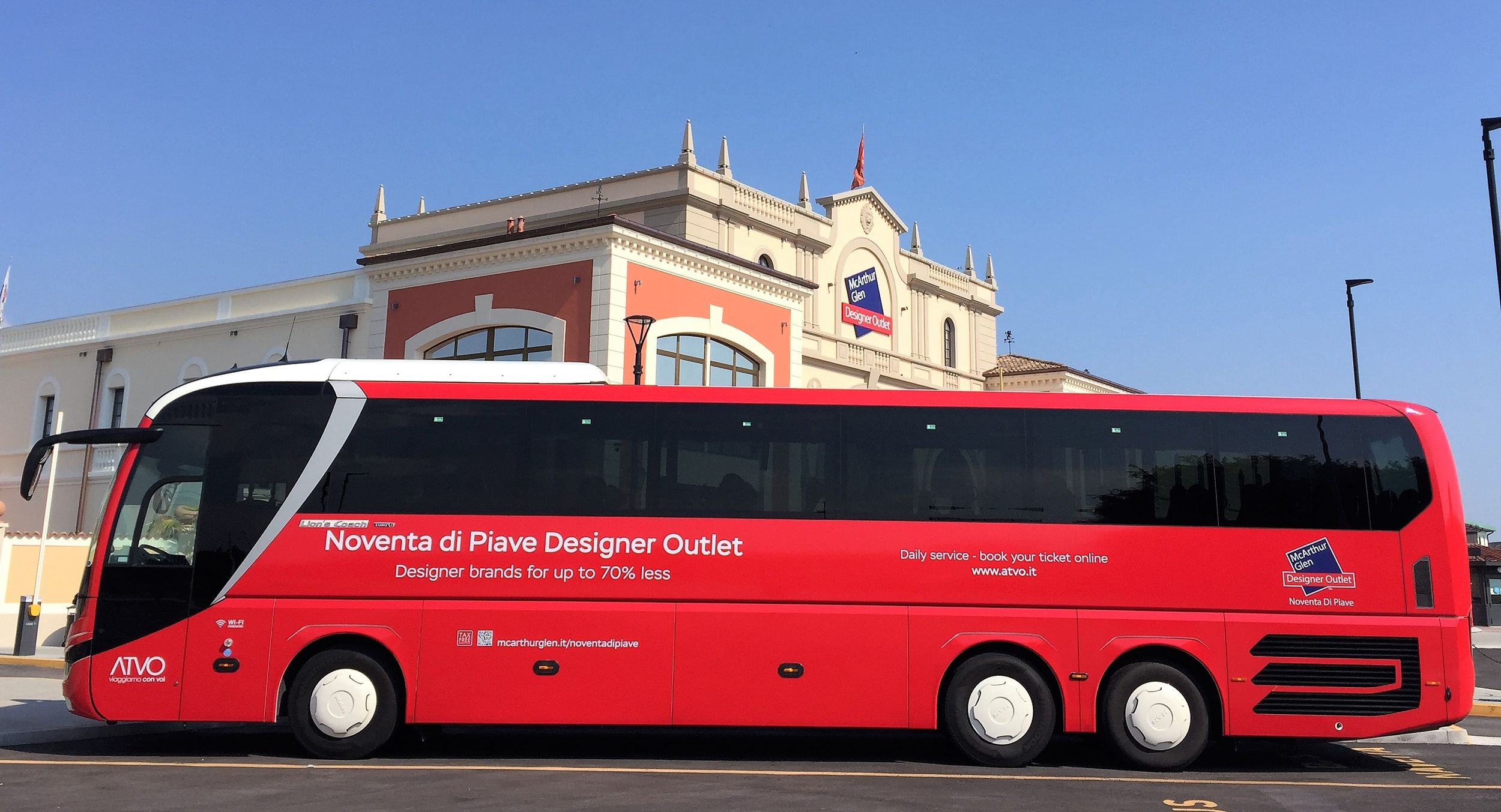 Jesolo Lido: Expressbus zum Noventa di Piave Designer Outlet