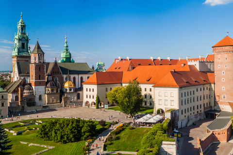 Cracóvia: tour com guia de áudio Wawel HillAudioguia em italiano