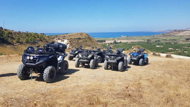 Visit Agrigento Quad Bike Tour with 3 Path Choices in Agrigento, Italia