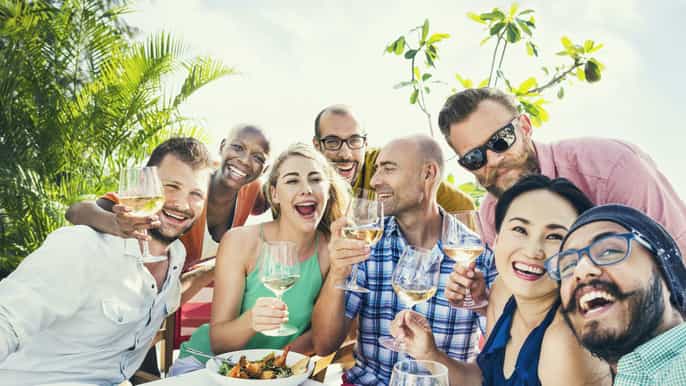 a experiência do vinho de punta
