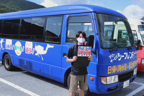 Naha: dagtocht naar het eiland Tokashiki met lunch