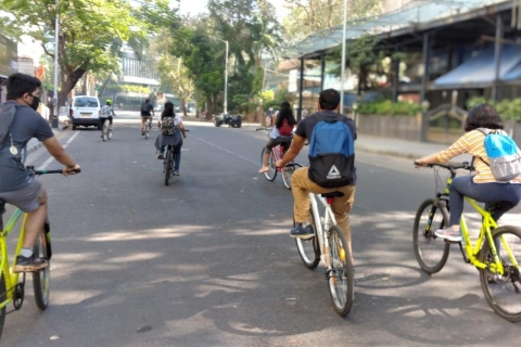 Mumbai: visite matinale à vélo