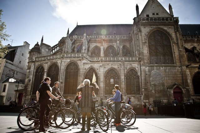 París: Visita guiada en bicicleta - Tesoros del Marais
