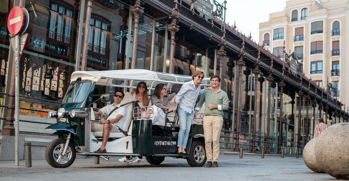 Madrid: City Tour by Electric Tuk-Tuk