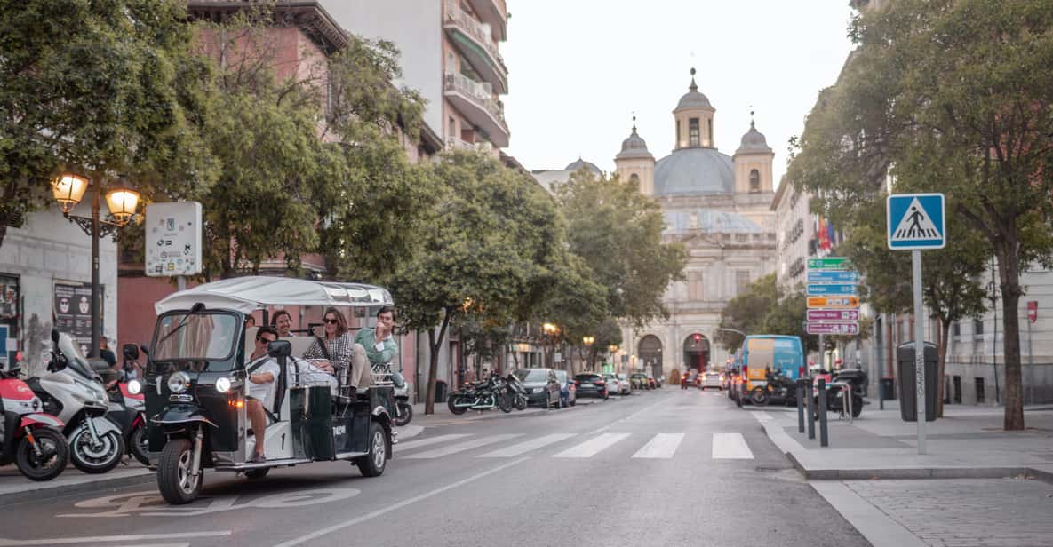 Madrid: City Tour by Electric Tuk-Tuk