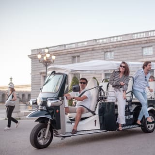 Madrid: tour de la ciudad en tuk tuk eléctrico
