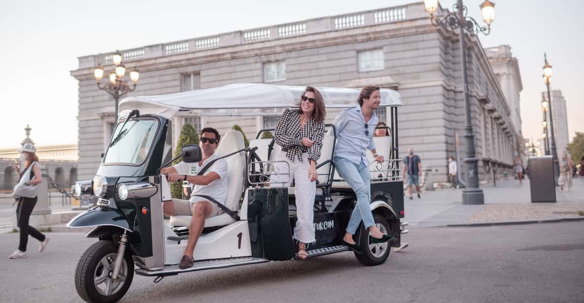 Madrid: City Tour by Electric Tuk-Tuk