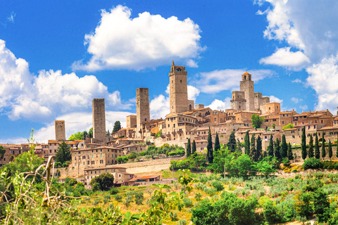 From Florence: Private GUIDED tour, Siena & San Gimignano Tour Without Lunch and Wine Tasting