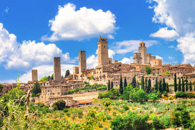 From Florence: Private GUIDED tour, Siena & San Gimignano Tour Without Lunch and Wine Tasting