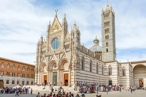 From Florence: Private GUIDED tour, Siena & San Gimignano Tour Without Lunch and Wine Tasting