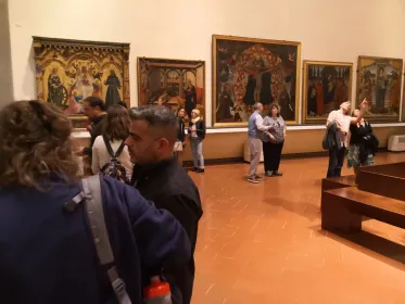 Florenz: Geführte Tour durch die Uffizien und die Accademia