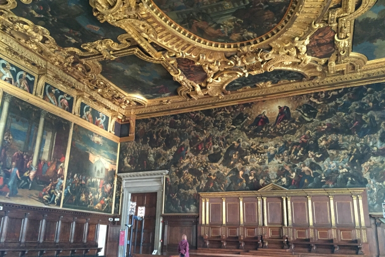 Venise : Promenade en gondole et visite guidée du Palais des DogesVisite en anglais