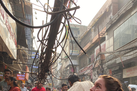 La cuisine de rue, les temples et le marché aux épices d&#039;Old Delhi