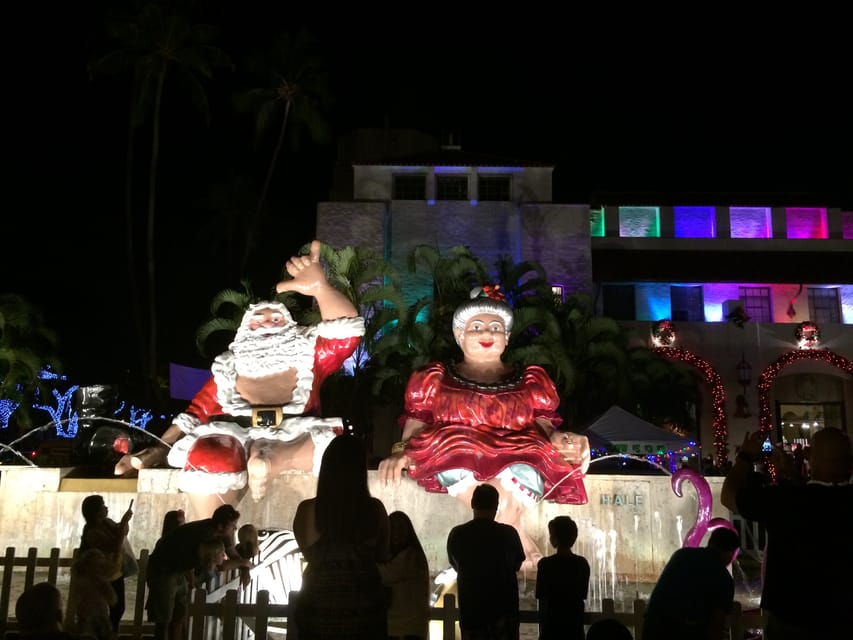 holiday lights tour oahu