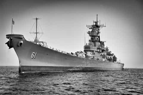 Los Angeles: Ticket für das Schlachtschiff Iowa Museum