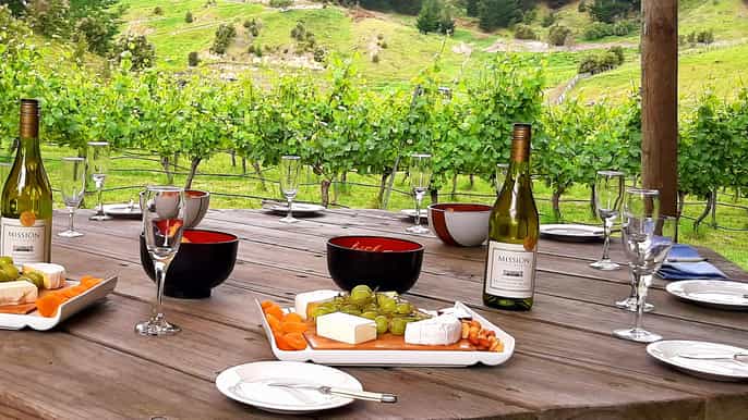 napier tour de vino por la tarde con degustación opcional de cerveza artesanal