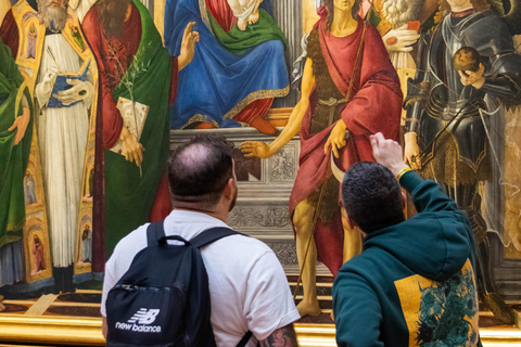 Florence: Uffizi, David Tour & Gelato with Art Historian