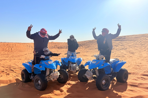 Riyadh: Red Sand Desert walk Tour With Quad Bike
