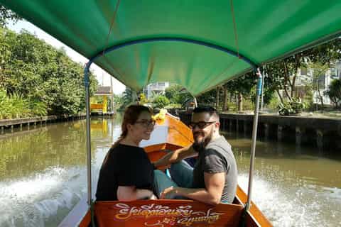 Bangkok: Thonburi Canals Cruise with Orchid Farm Visit