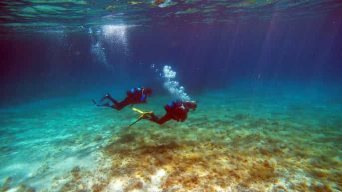 nea makri openwater diving advanced padi course