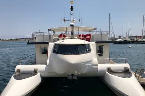 Valencia: 2.5-Hour Catamaran Cruise, Paella and Swimming