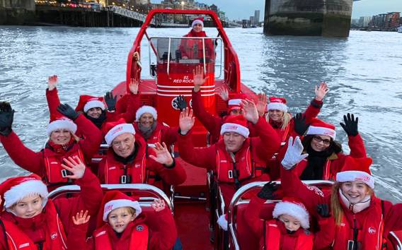 London: Ultimatives Weihnachtserlebnis mit privaten Schnellbooten