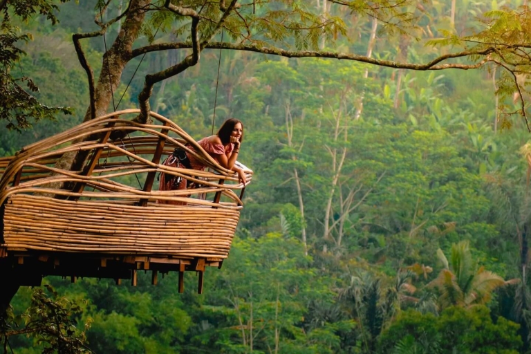 Ubud: Dschungeltrampolin, Swing & Luwak Kaffee mit Transfer