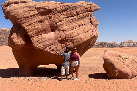 Wadi Rum: Private Luxury Cave Stay, Sunset Tour & Dinner