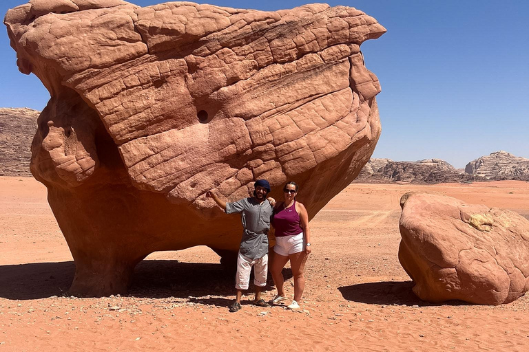 Wadi Rum: Private Luxury Cave Stay, Sunset Tour & Dinner