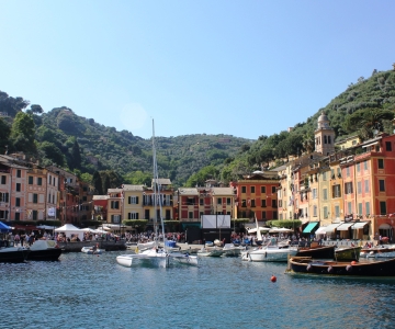 Von Genua aus: Bootstour nach Portofino mit freier Zeit zur Erkundung
