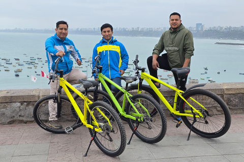 Lima: Morro Solar to Miraflores Downhill Bike Tour