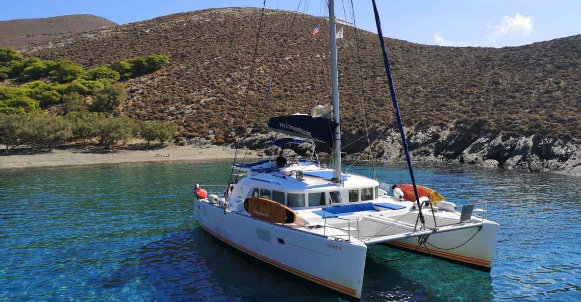 rent catamaran poros