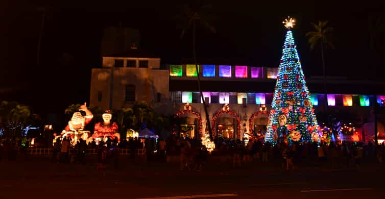 holiday lights tour oahu