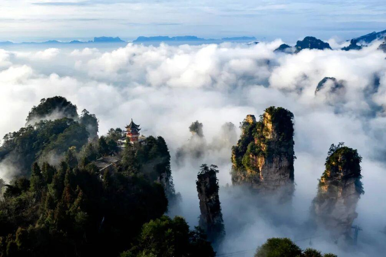 National Forest Park, Tianmen Mountain & Glass Bridge Ticket National Forest Park Ticket + 3 Cableways & 1 Elevator