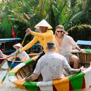 Hoi An: Cooking Class & Bamboo Basket Boat Riding Tour