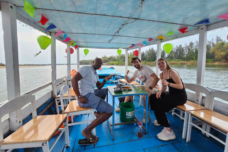 Hoi An: My Son Sanctuary en Sunset River Cruise met BBQ