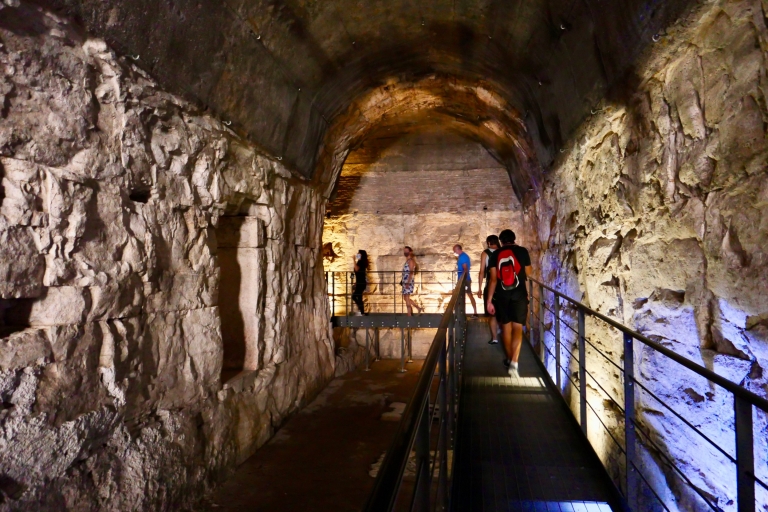 Roma: tour guiado por la arena y el metro del ColiseoTour privado en inglés - Coliseo subterráneo y arena