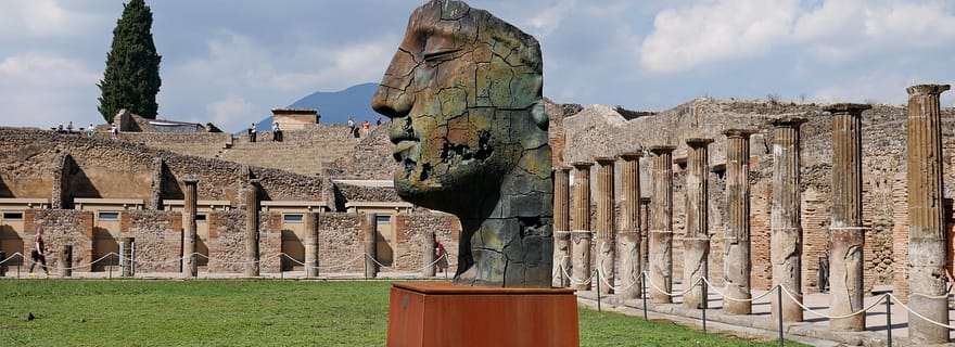 Da Salerno: Tour guidato a piedi di Pompei