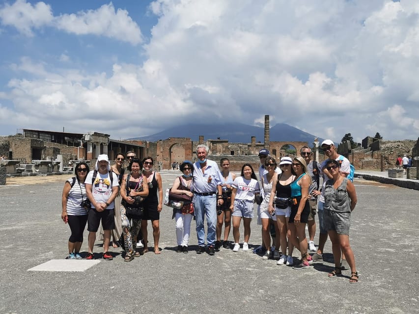 tour a pompeya desde salerno