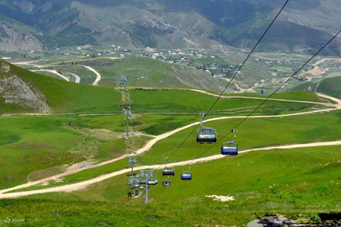 Depuis Shamakhi : Excursion d&#039;une journée à Gabala, Tufandag et au lac Nohur