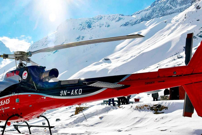 Excursion en hélicoptère au Mont Everest avec atterrissage