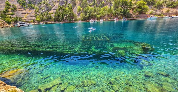 Ab Vinjerac: Goli Otok und Bucht von Zavratnica – Schnellboot-Tour