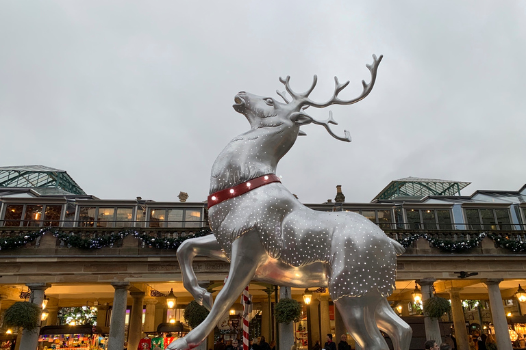 London: Live Guided Christmas Lights Open-Top Bus Night Tour London Christmas Lights Tour - London Eye Departure