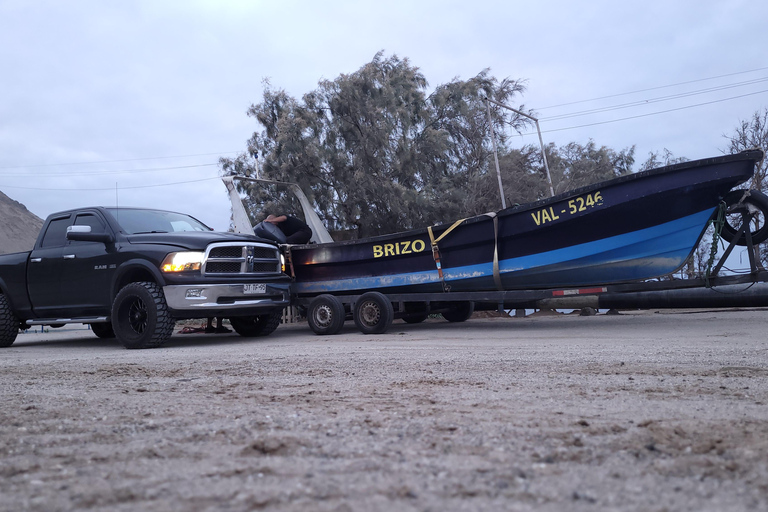 Boat ride through Valparaiso Bay Boat ride through the bay of Valparaíso