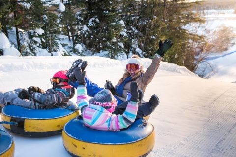 Quebec City: Snow Tubing at Village Vacances Valcartier