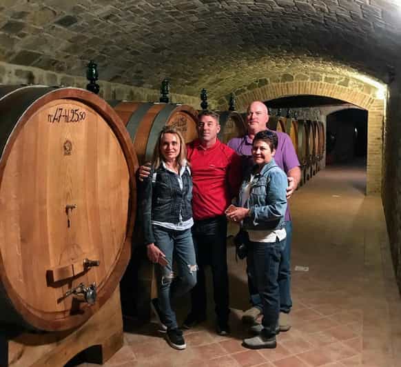 Florencia Tour privado de vino Brunello de día completo a Montalcino